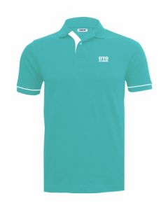 IIT Bombay Crest Polo Mint Blue